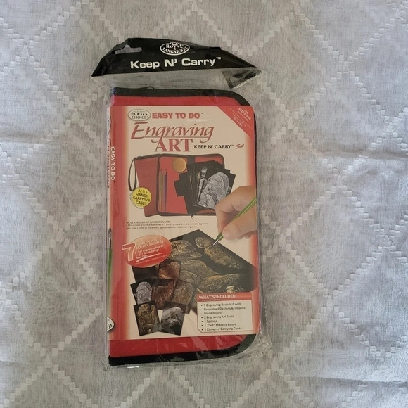 Royal and  Langnickel Big Kids Keep N Carry Engraving Art Set - Picture 3 of 4